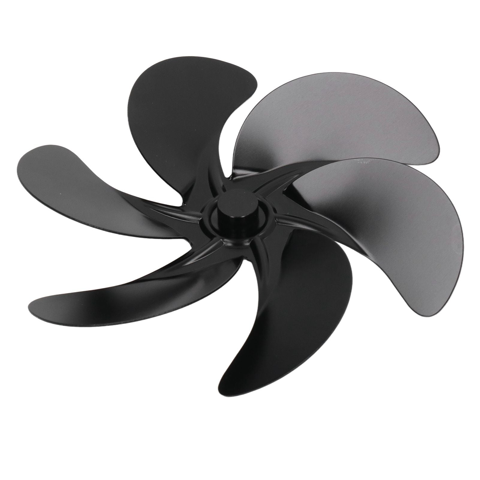 6 Blades Fireplace Fan Blade Replacement Universal Aluminum Alloy Fan Blade Stove Fan Accessories V1294-YM3113220262011-0421