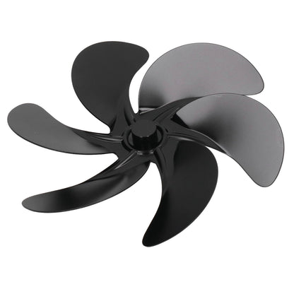 6 Blades Fireplace Fan Blade Replacement Universal Aluminum Alloy Fan Blade Stove Fan Accessories V1294-YM3113220262011-0421