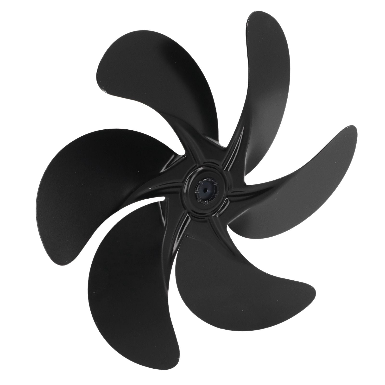 6 Blades Fireplace Fan Blade Replacement Universal Aluminum Alloy Fan Blade Stove Fan Accessories V1294-YM3113220262011-0421