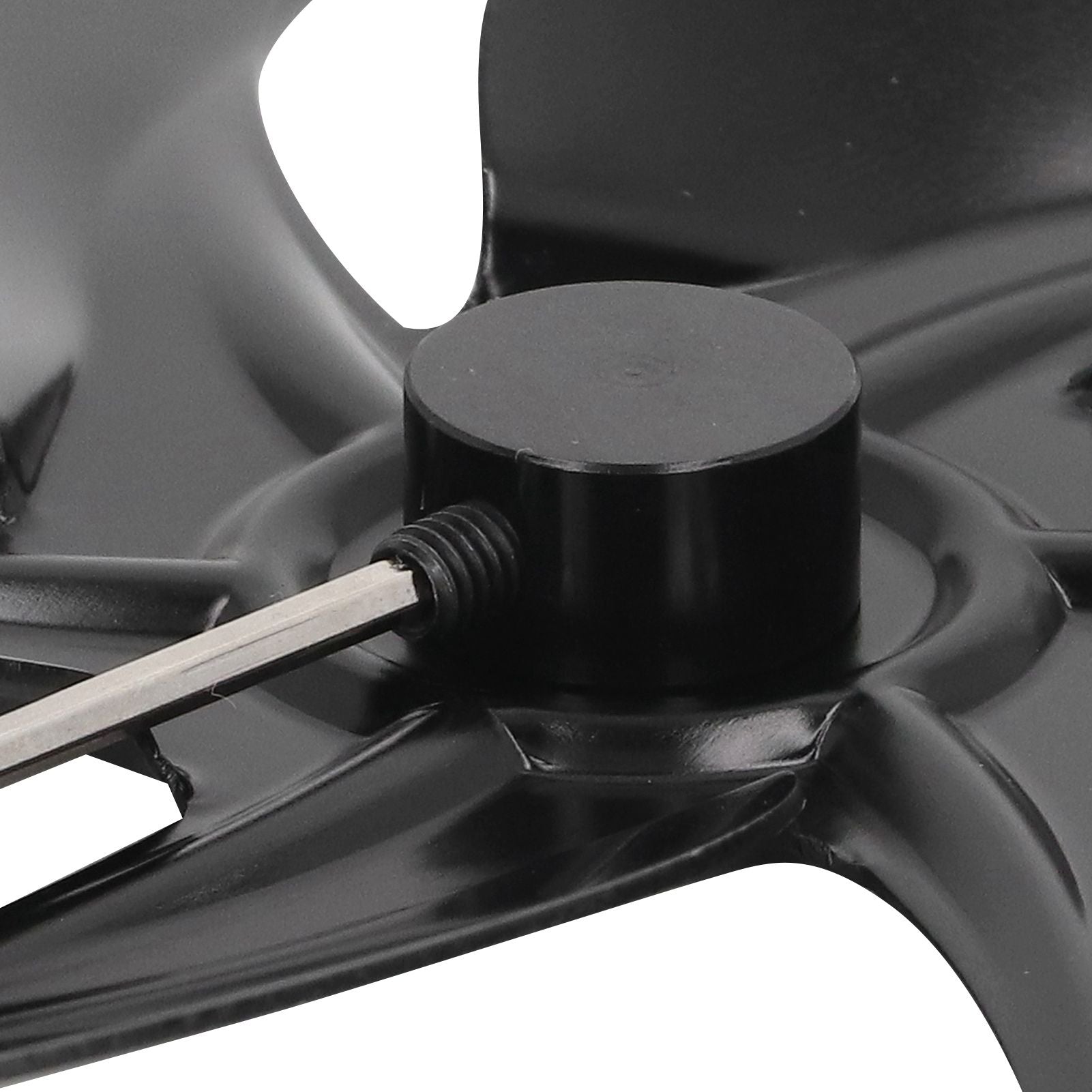 6 Blades Fireplace Fan Blade Replacement Universal Aluminum Alloy Fan Blade Stove Fan Accessories V1294-YM3113220262011-0421
