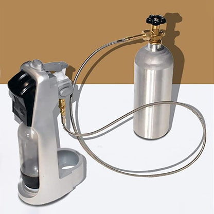 CO2 Adapter for Soda Water for DUO for Terra for Art Soda Maker CO2 Cylinder Silver Male Adapter V1294-YM3113220266011-0421