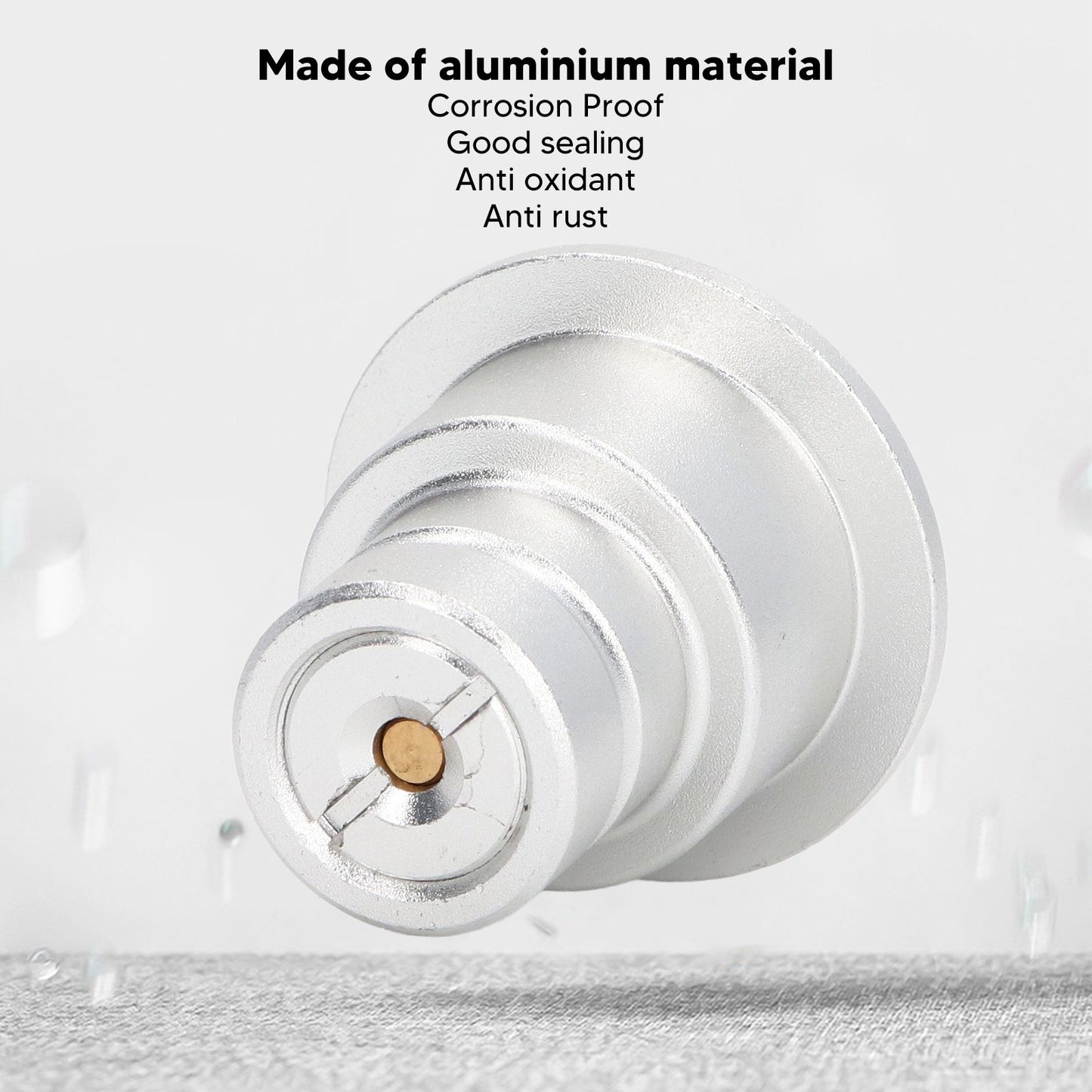 CO2 Adapter for Soda Water for DUO for Terra for Art Soda Maker CO2 Cylinder Silver Male Adapter V1294-YM3113220266011-0421