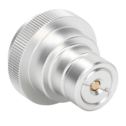 Soda Water Adapter for DUO for Terra for Art Gas Cylinder Inflation Quick Release Conversion Head Silver V1294-YM3113220266511-0421