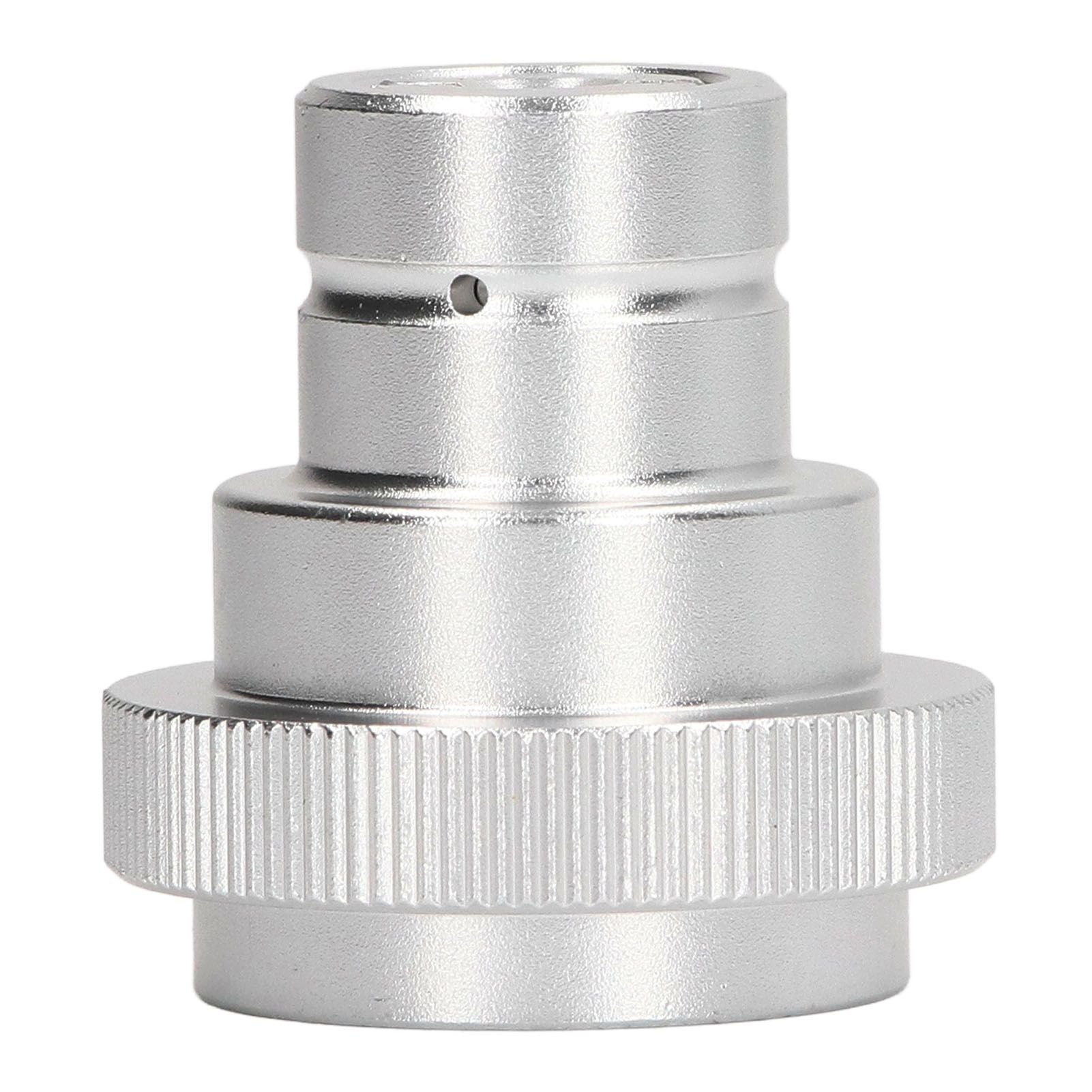 Soda Water Adapter for DUO for Terra for Art Gas Cylinder Inflation Quick Release Conversion Head Silver V1294-YM3113220266511-0421