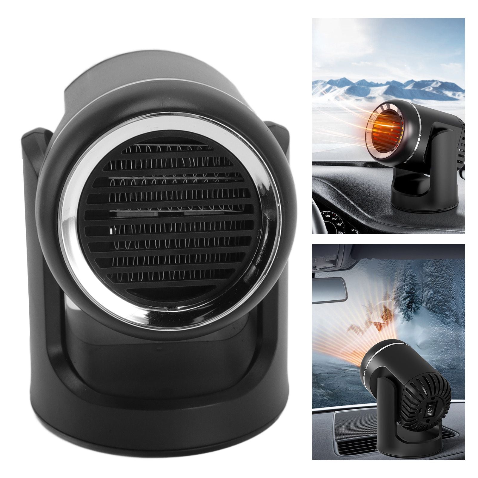 12V 120W Portable Car Heater Fast Heating Windshield Defroster Defogger for Air Purification V1294-YM3113220266811-0421