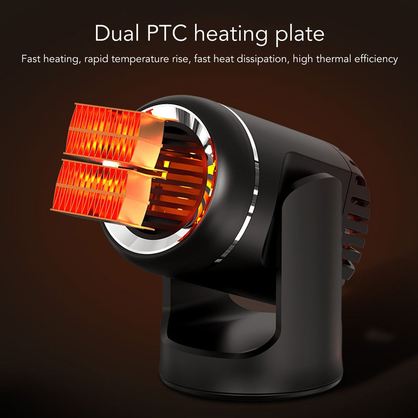 12V 120W Portable Car Heater Fast Heating Windshield Defroster Defogger for Air Purification V1294-YM3113220266811-0421