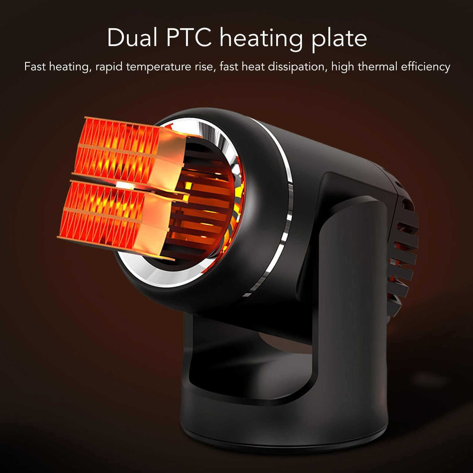 12V 120W Portable Car Heater Fast Heating Windshield Defroster Defogger for Air Purification V1294-YM3113220266811-0421