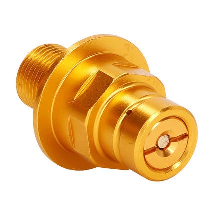 CO2 Adapater Copper Soda Machine Connector Adapter for Terra for Art Quick Connect Machines Gold M18x1.5 V1294-YM3113220266911-0421