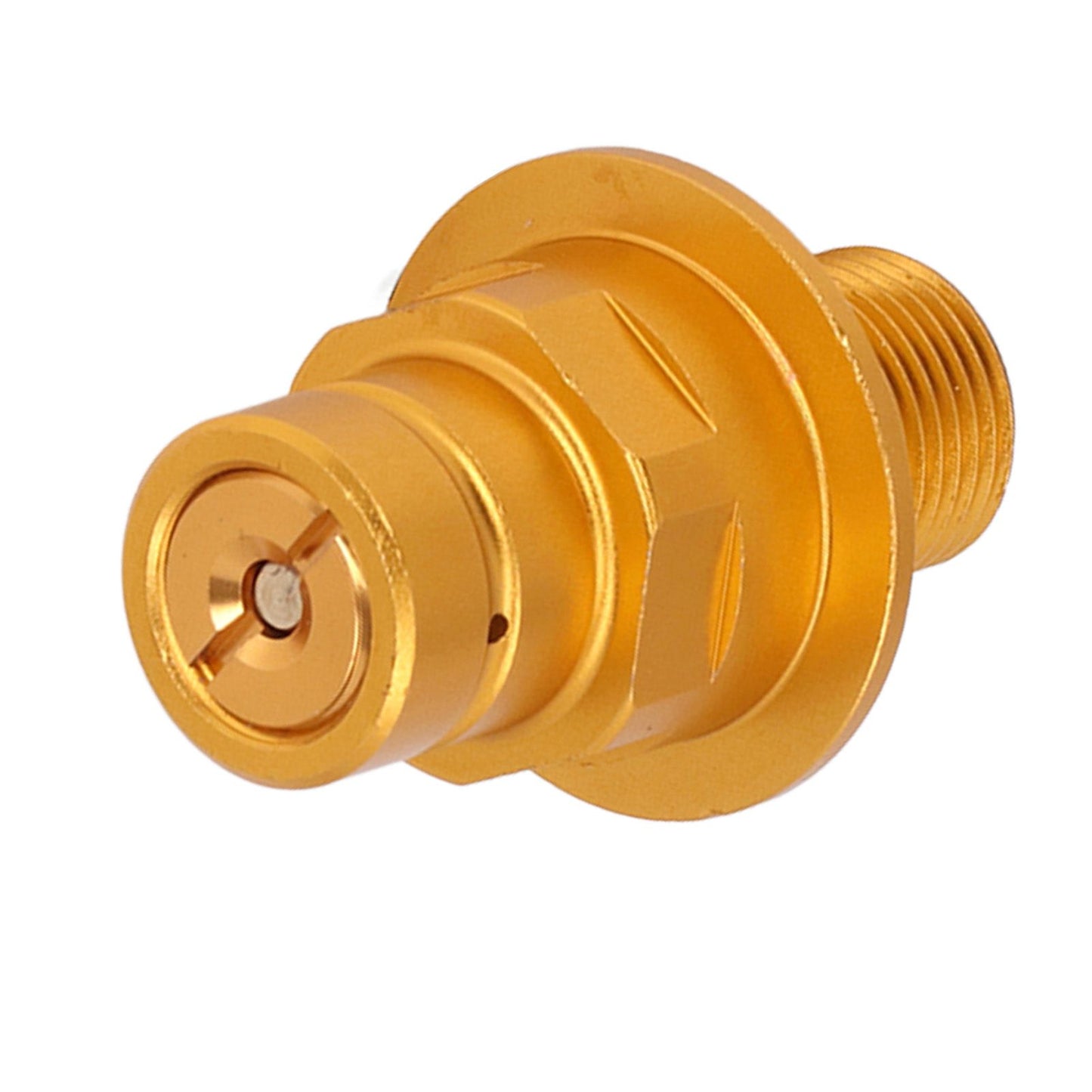 CO2 Adapater Copper Soda Machine Connector Adapter for Terra for Art Quick Connect Machines Gold M18x1.5 V1294-YM3113220266911-0421
