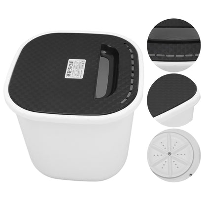 6L Mini Washing Machine Forward and Reverse Rotation USB Power Supply Automatic Power Off Portable Mini V1294-YM3113220267211-0421