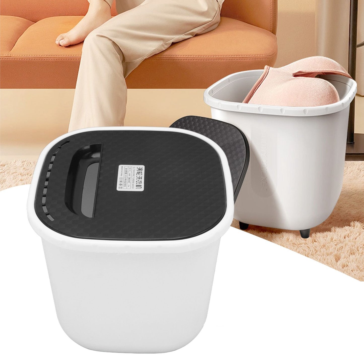 6L Mini Washing Machine Forward and Reverse Rotation USB Power Supply Automatic Power Off Portable Mini V1294-YM3113220267211-0421