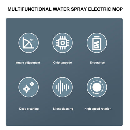 Multifunctional Electric Floor Mop USB Charging Cordless Electric Mop for Floor Cleaning V1294-YM3113220267811-0421