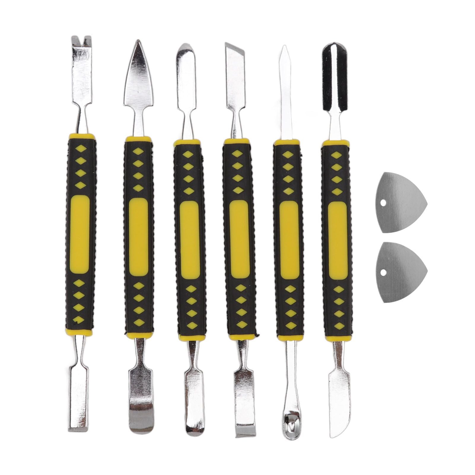 6Pcs Spudger Opening Pry Tool ABS Handle Alloy Steel Bar for Electronic Maintenance V1294-YM3114220078811-0421