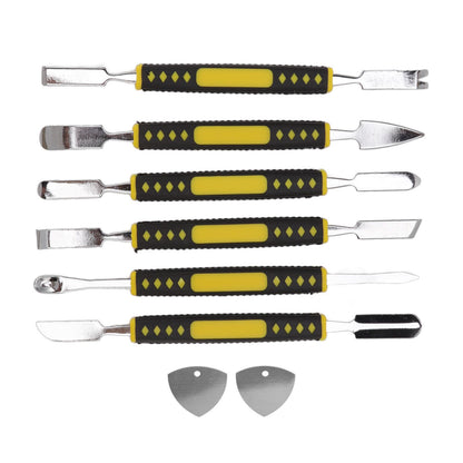 6Pcs Spudger Opening Pry Tool ABS Handle Alloy Steel Bar for Electronic Maintenance V1294-YM3114220078811-0421
