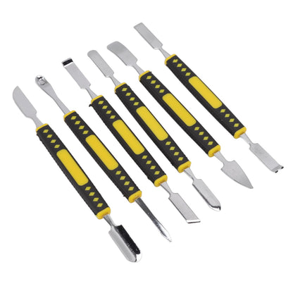 6Pcs Spudger Opening Pry Tool ABS Handle Alloy Steel Bar for Electronic Maintenance V1294-YM3114220078811-0421