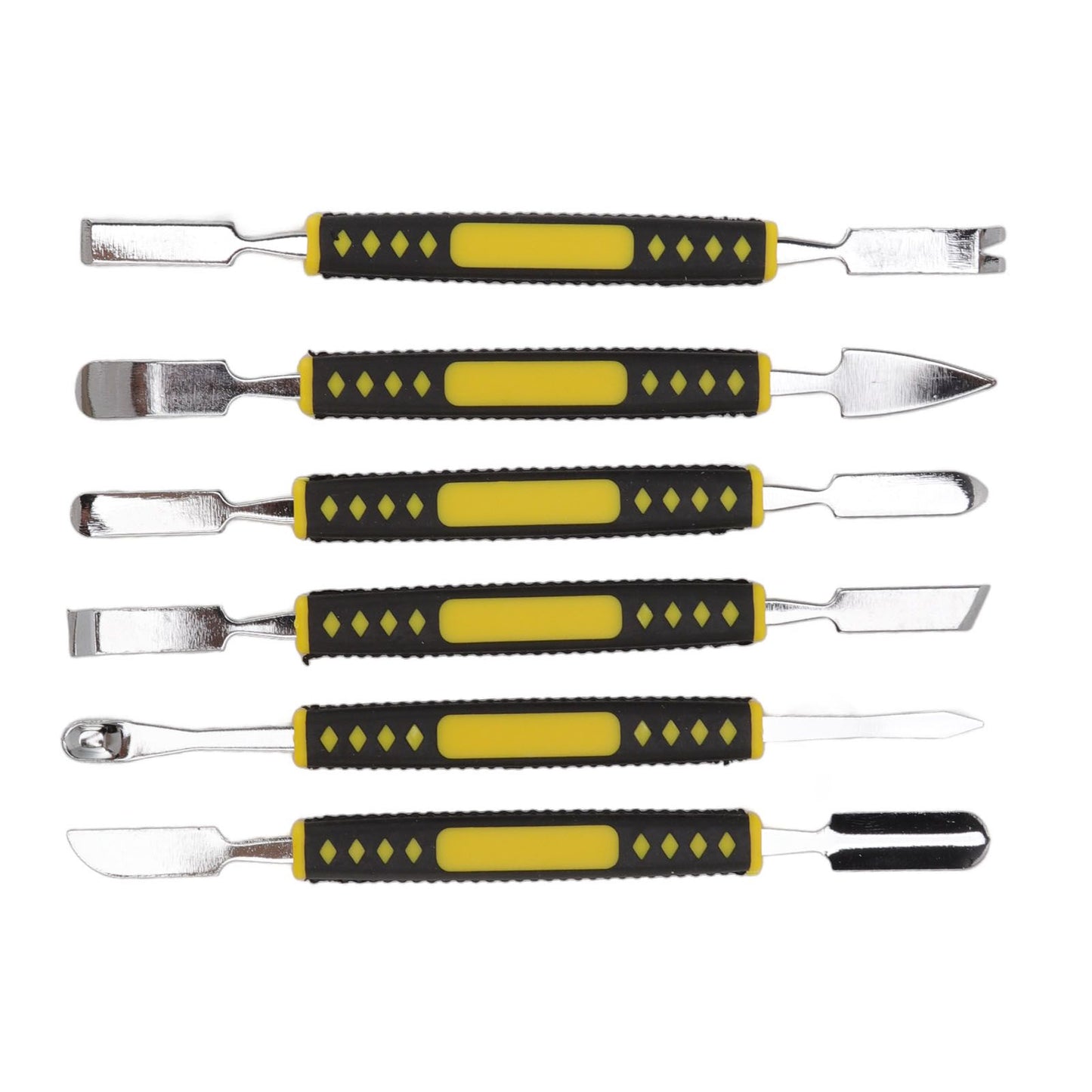 6Pcs Spudger Opening Pry Tool ABS Handle Alloy Steel Bar for Electronic Maintenance V1294-YM3114220078811-0421