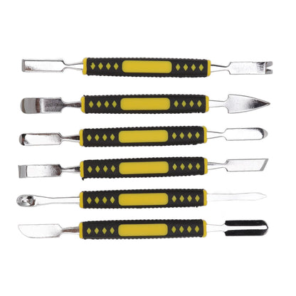 6Pcs Spudger Opening Pry Tool ABS Handle Alloy Steel Bar for Electronic Maintenance V1294-YM3114220078811-0421