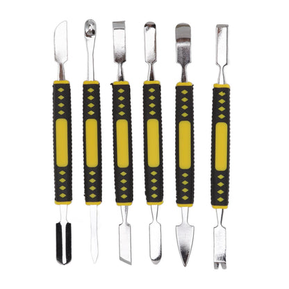 6Pcs Spudger Opening Pry Tool ABS Handle Alloy Steel Bar for Electronic Maintenance V1294-YM3114220078811-0421