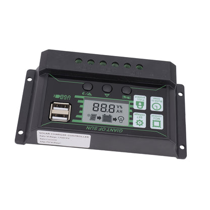 Solar Charge Controller Dual USB Automatic Identification PWM PV Panel Charger for Industry 5V 100A V1294-YM3114220081312-0421