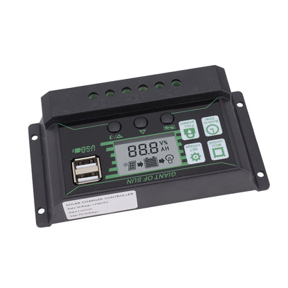 Solar Charge Controller Dual USB Automatic Identification PWM PV Panel Charger for Industry 5V 100A V1294-YM3114220081312-0421