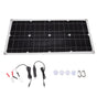 35W Solar Panel Portable USB Solar Panel Charger with Lightweight Thin Design for Vehicles Boats V1294-YM3114220081711-0421