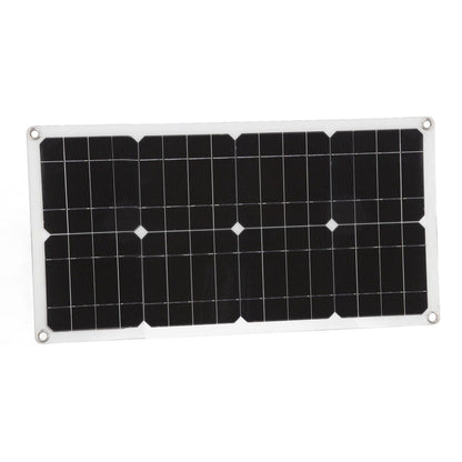 35W Solar Panel Portable USB Solar Panel Charger with Lightweight Thin Design for Vehicles Boats V1294-YM3114220081711-0421