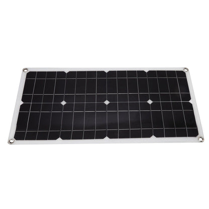 35W Solar Panel Portable USB Solar Panel Charger with Lightweight Thin Design for Vehicles Boats V1294-YM3114220081711-0421