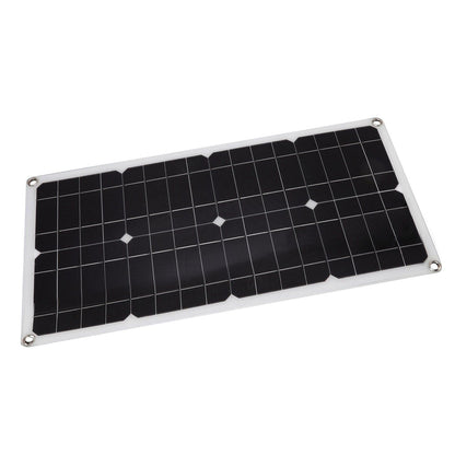 35W Solar Panel Portable USB Solar Panel Charger with Lightweight Thin Design for Vehicles Boats V1294-YM3114220081711-0421