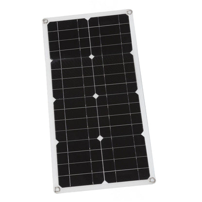 35W Solar Panel Portable USB Solar Panel Charger with Lightweight Thin Design for Vehicles Boats V1294-YM3114220081711-0421