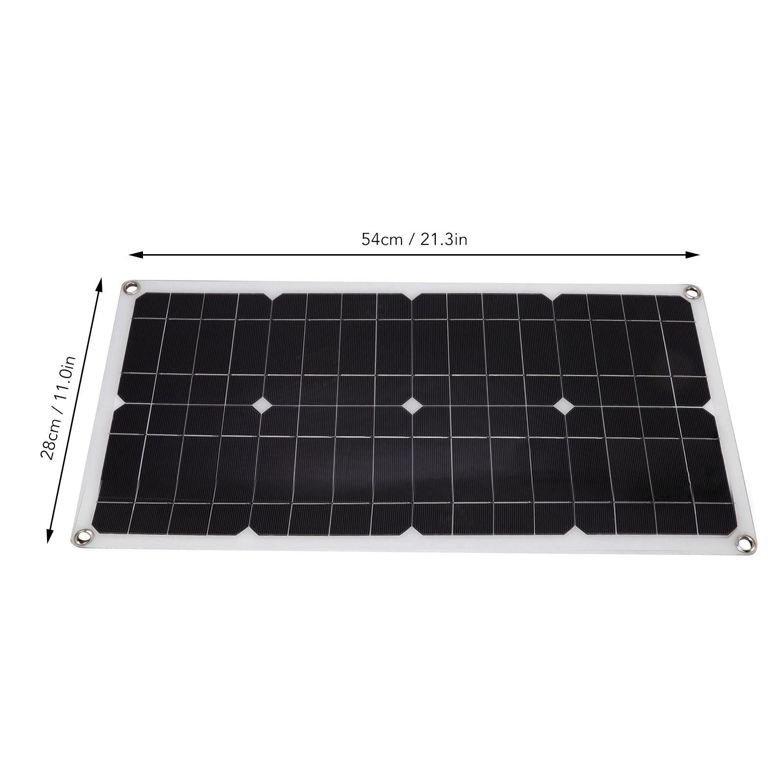 35W Solar Panel Portable USB Solar Panel Charger with Lightweight Thin Design for Vehicles Boats V1294-YM3114220081711-0421