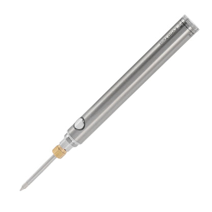 Wireless Charging Welding Pen Rechargeable Soldering Iron Tip Tool with 510 Interface Silver V1294-YM3114220082712-0421