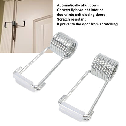 4 PCS 2CM Spring Hinge Door Closer Self Closing Spring Butt Hinge Pins Door Latch Accessories V1294-YM3114220084711-0421