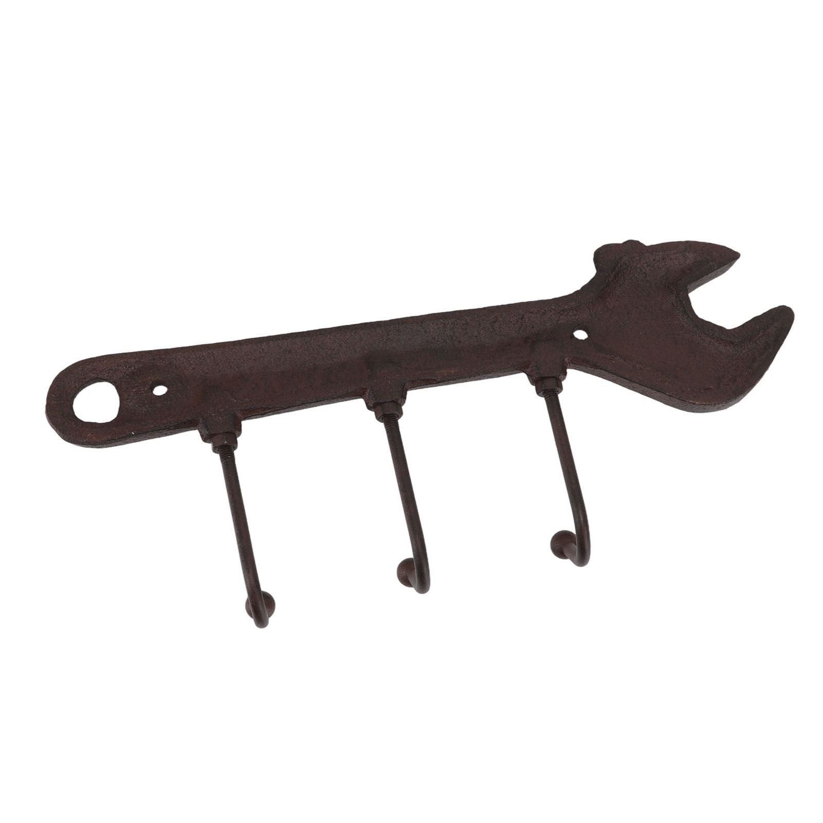 Industrial Style Hook Innovative Wall Decorative Cast Iron Hooks Clothes Hanger Pendant for Bar Entryway V1294-YM3114220084912-0421
