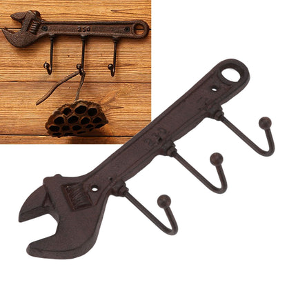 Industrial Style Hook Innovative Wall Decorative Cast Iron Hooks Clothes Hanger Pendant for Bar Entryway V1294-YM3114220084912-0421