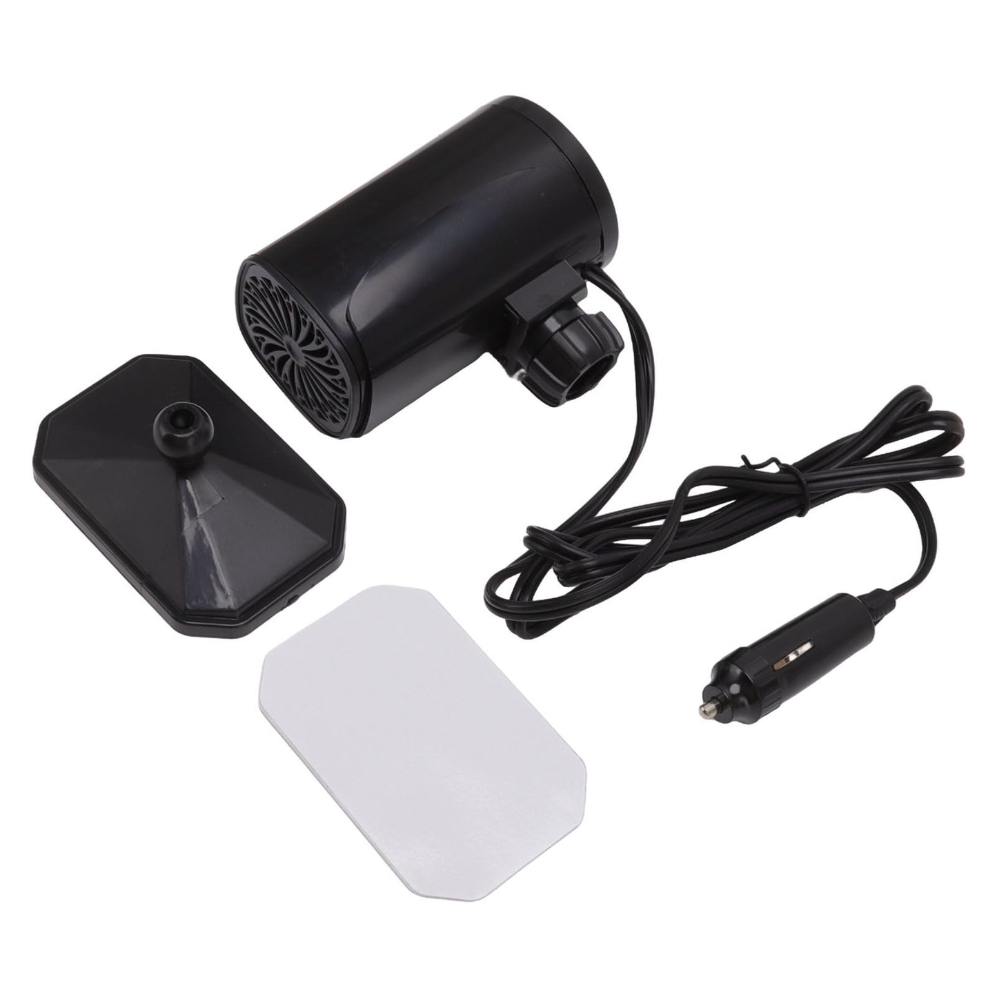 Car Heater Fan 2 in 1 Cooling Heating Car Fan Portable Windshield Defroster Defogger Black 12V V1294-YM3114220085312-0421