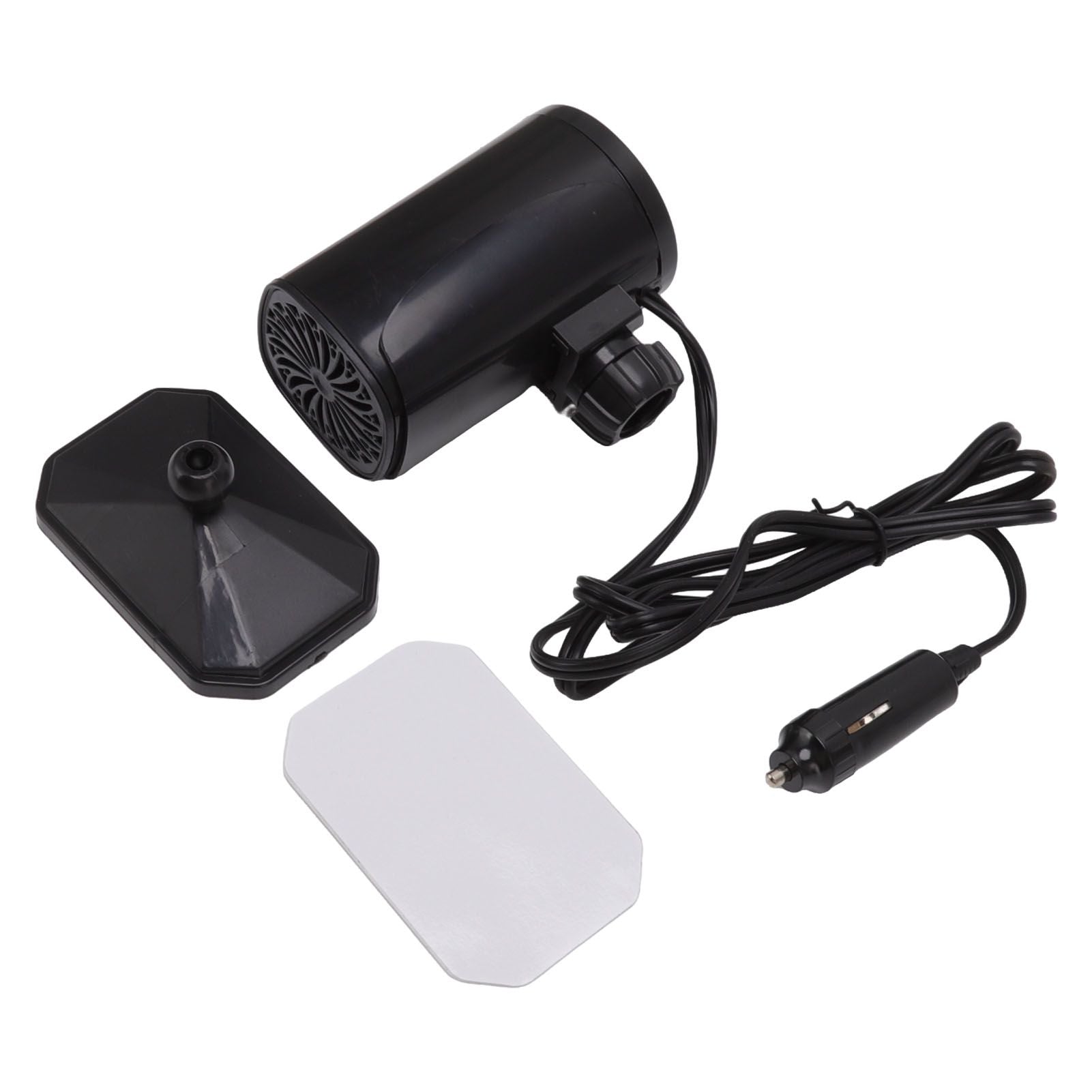 Car Heater Fan 2 in 1 Cooling Heating Car Fan Portable Windshield Defroster Defogger Black 12V V1294-YM3114220085312-0421