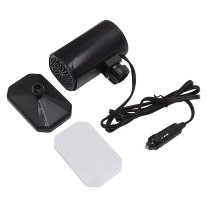 Car Heater Fan 2 in 1 Cooling Heating Car Fan Portable Windshield Defroster Defogger Black 12V V1294-YM3114220085312-0421