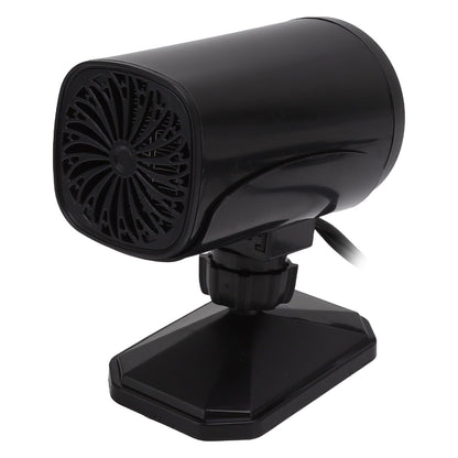 Car Heater Fan 2 in 1 Cooling Heating Car Fan Portable Windshield Defroster Defogger Black 12V V1294-YM3114220085312-0421