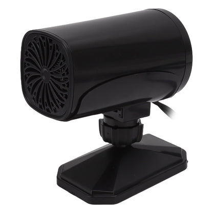 Car Heater Fan 2 in 1 Cooling Heating Car Fan Portable Windshield Defroster Defogger Black 12V V1294-YM3114220085312-0421
