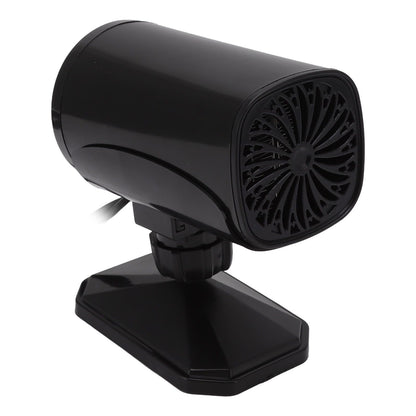 Car Heater Fan 2 in 1 Cooling Heating Car Fan Portable Windshield Defroster Defogger Black 12V V1294-YM3114220085312-0421