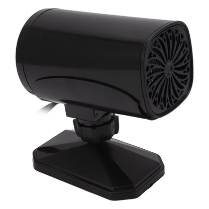 Car Heater Fan 2 in 1 Cooling Heating Car Fan Portable Windshield Defroster Defogger Black 12V V1294-YM3114220085312-0421