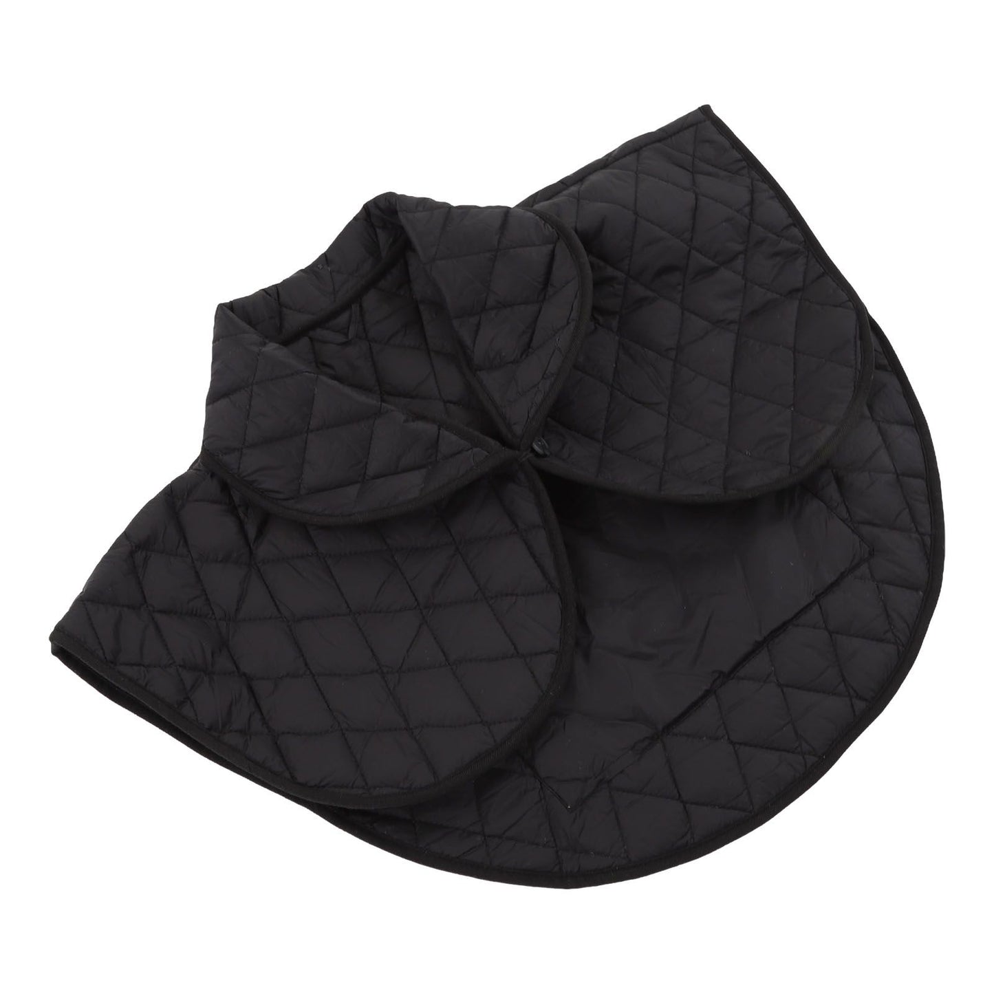 Shoulder Heating Pad Cold Proof Polyester Fiber USB Power Supply Unisex Electric Heated Shawl for Winter Black V1294-YM3114220085611-0421