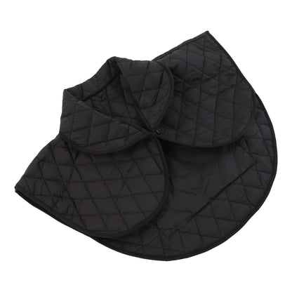 Shoulder Heating Pad Cold Proof Polyester Fiber USB Power Supply Unisex Electric Heated Shawl for Winter Black V1294-YM3114220085611-0421