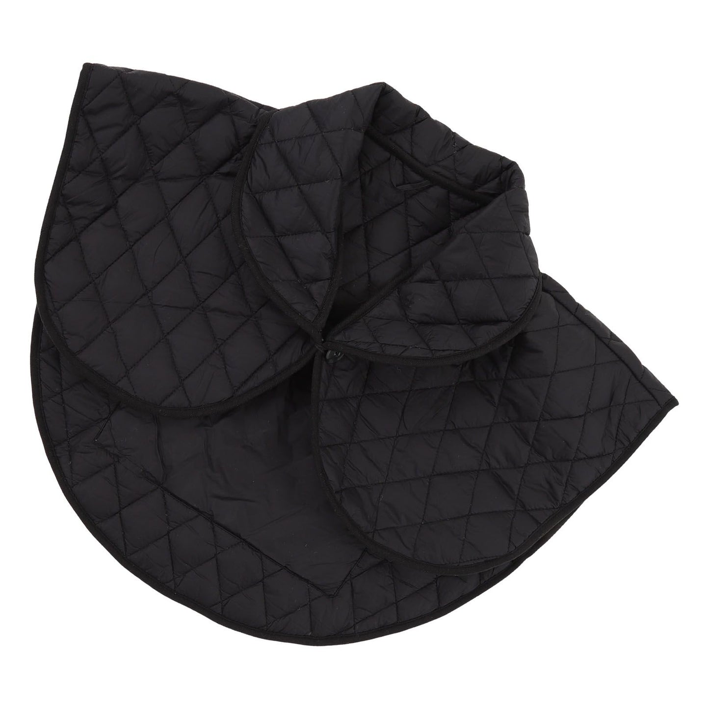 Shoulder Heating Pad Cold Proof Polyester Fiber USB Power Supply Unisex Electric Heated Shawl for Winter Black V1294-YM3114220085611-0421