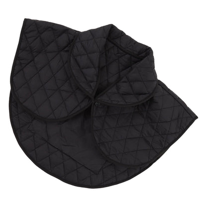 Shoulder Heating Pad Cold Proof Polyester Fiber USB Power Supply Unisex Electric Heated Shawl for Winter Black V1294-YM3114220085611-0421