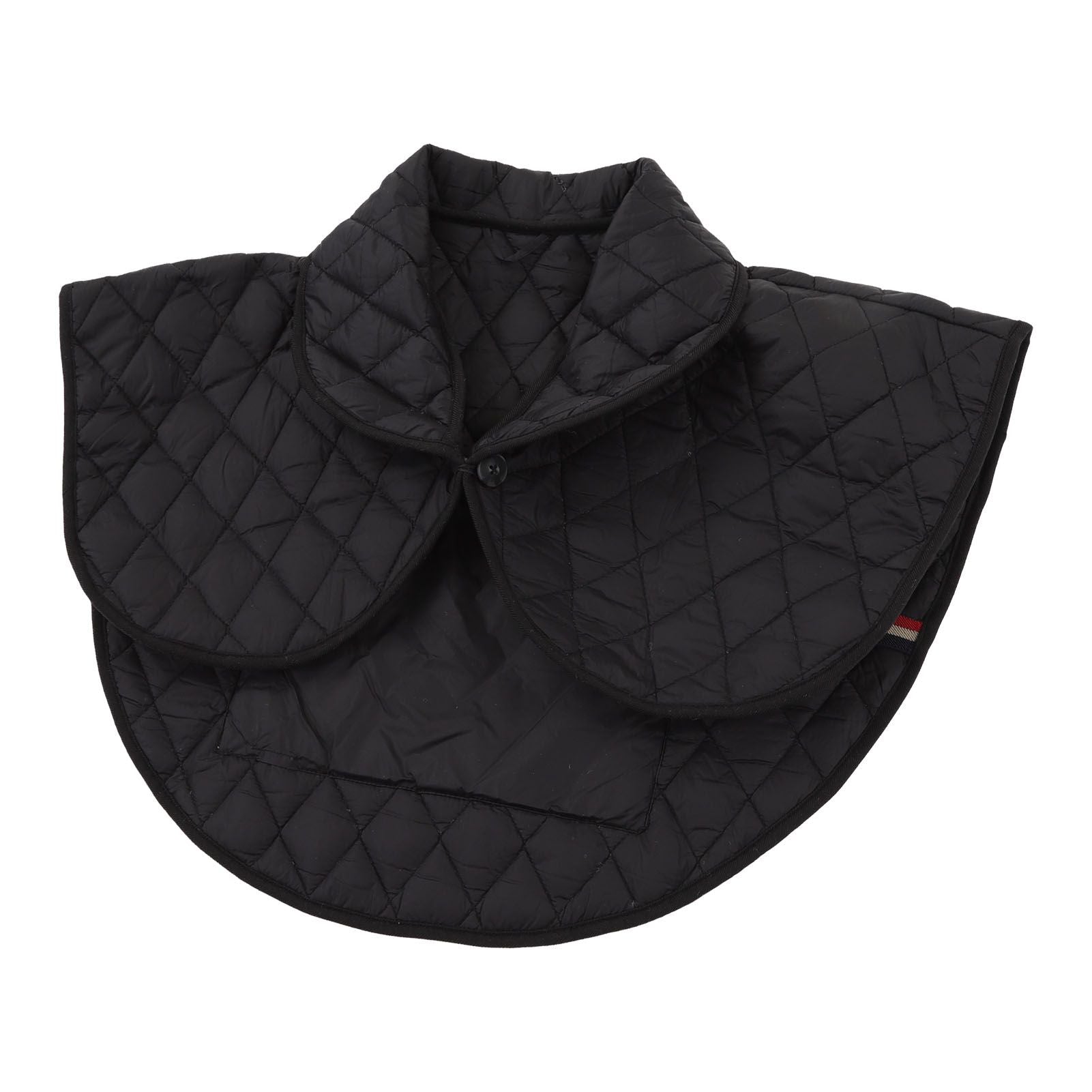 Shoulder Heating Pad Cold Proof Polyester Fiber USB Power Supply Unisex Electric Heated Shawl for Winter Black V1294-YM3114220085611-0421
