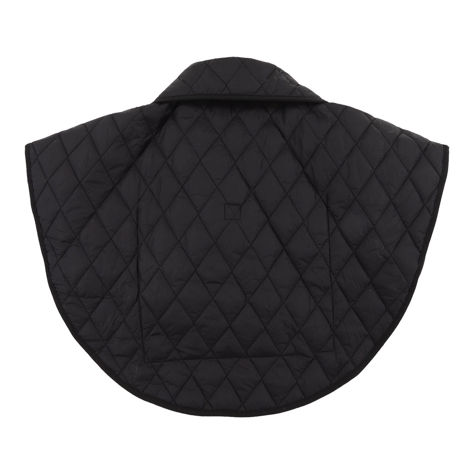 Shoulder Heating Pad Cold Proof Polyester Fiber USB Power Supply Unisex Electric Heated Shawl for Winter Black V1294-YM3114220085611-0421