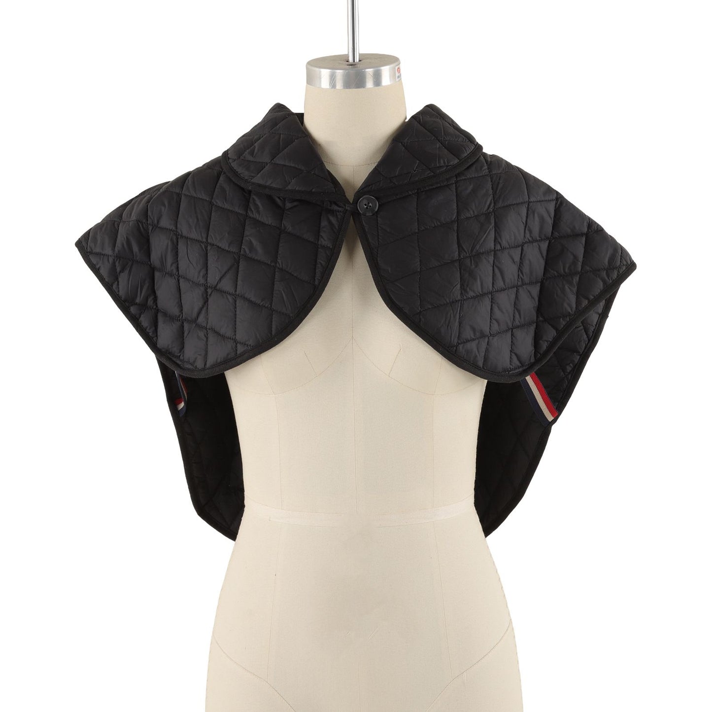Shoulder Heating Pad Cold Proof Polyester Fiber USB Power Supply Unisex Electric Heated Shawl for Winter Black V1294-YM3114220085611-0421