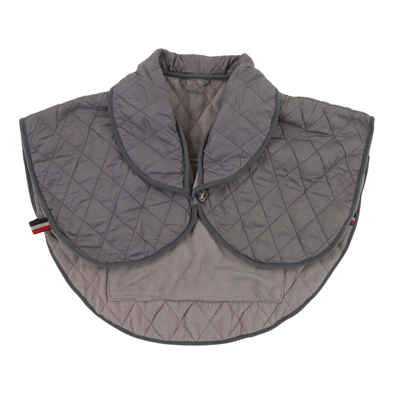 Shoulder Heating Pad Cold Proof Polyester Fiber USB Power Supply Unisex Electric Heated Shawl for Winter Grey V1294-YM3114220085612-0421