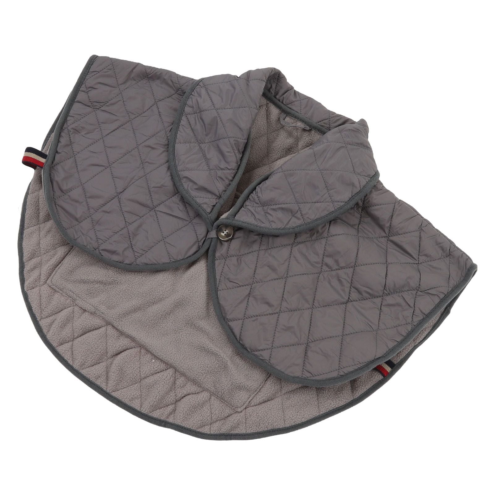 Shoulder Heating Pad Cold Proof Polyester Fiber USB Power Supply Unisex Electric Heated Shawl for Winter Grey V1294-YM3114220085612-0421